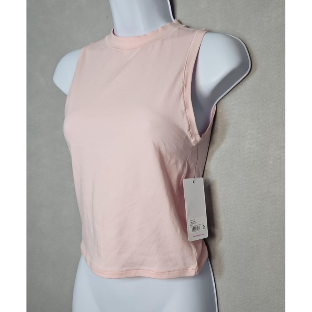 Yogalicious Womens Pink Airlite Melissa Athletic Tank Tops Size Small NWT - Picture 2 of 9